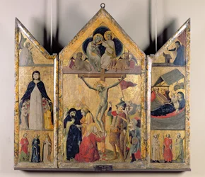 Triptyk med scener ur Jungfruns liv, 1333